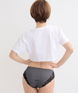Period Panty brief period underwear black V-Cut shop online