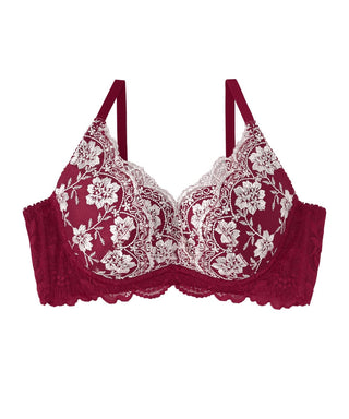 Queen Side Slimming Lace Push-Up Bra