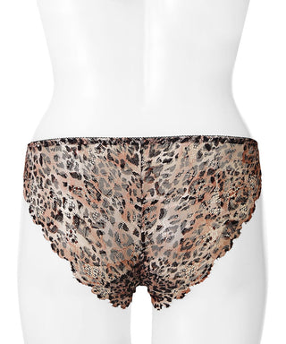 Braguitas de bikini de leopardo