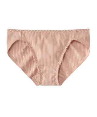 Seamless Ribbed Fabric Bikini Panty