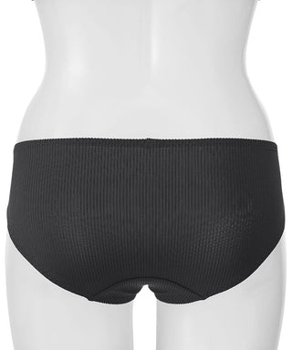 Seamless Ribbed Fabric Bikini Panty
