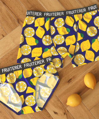Tropical Fruits Print Bikini Panty