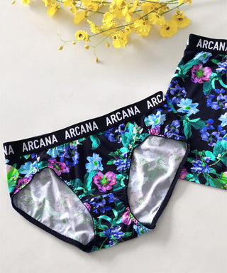 Arcana Flower Print Bikini Panty