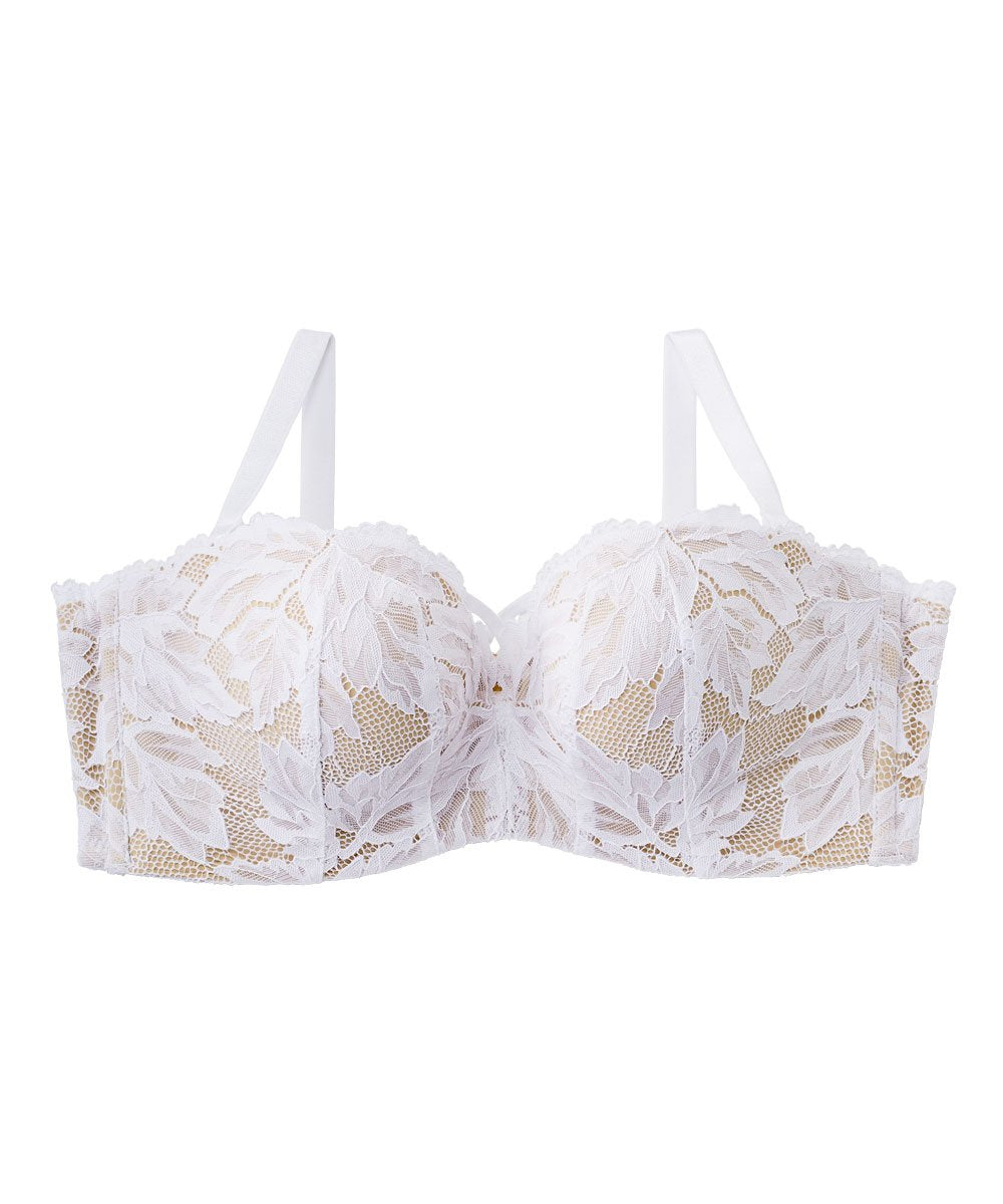 Boosted Bra Maximum Boost Bra CHOMORI BRA(R) Demi Bra with Sexy Sheer Lace | aimerfeel