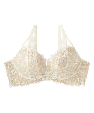 Buy Choomomo Women's Lace Floral Nipple Hollow Out Wire-Free