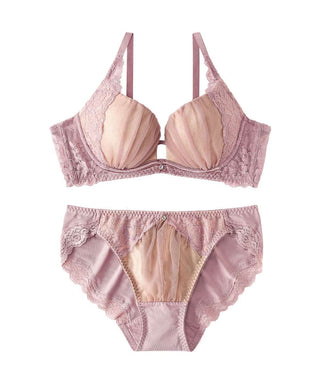 Aria Lace Bra & Panty with Side Support
