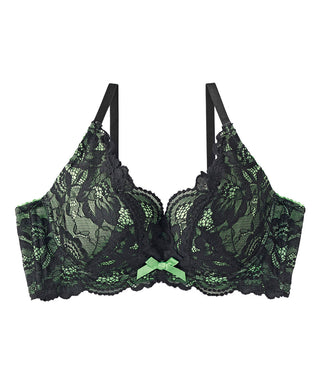 Victoria's Secret, Intimates & Sleepwear, Vs Front Closing Green Lace  Bralette