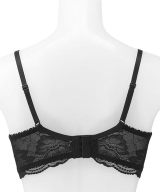 Aimer Women's Lace Underwire Full Coverage Push Up Padded Bra, Black 38D:  Buy Online at Best Price in UAE 