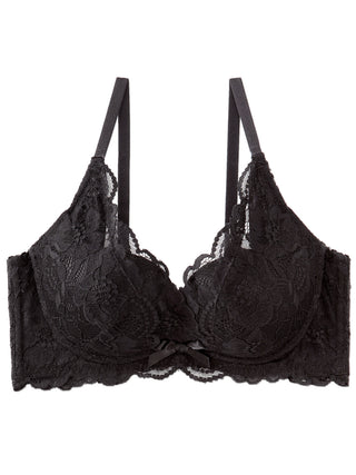 Buy Victoria's Secret Black Wide Logo Push Up Bra from Next Luxembourg
