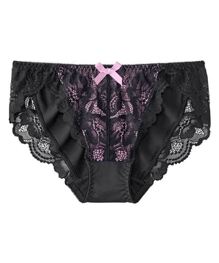 Lexi Bikini Panty JOU-1831-01 Black - Lace & Day