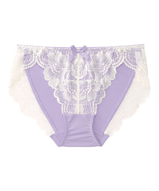Purple lace panties