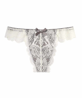 Buy Victoria's Secret Black Lace Thong Knickers from Next Latvia