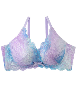 Unlined bralette in purple iris Primula Color lace - Yamamay