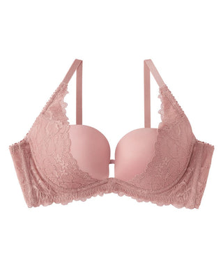 Smooth and Seamless Side Slimming Lace Push-Up Bra