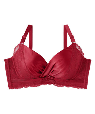 Satin Side Slimming Push-Up Bra (FGH Cup) aimerfeel
