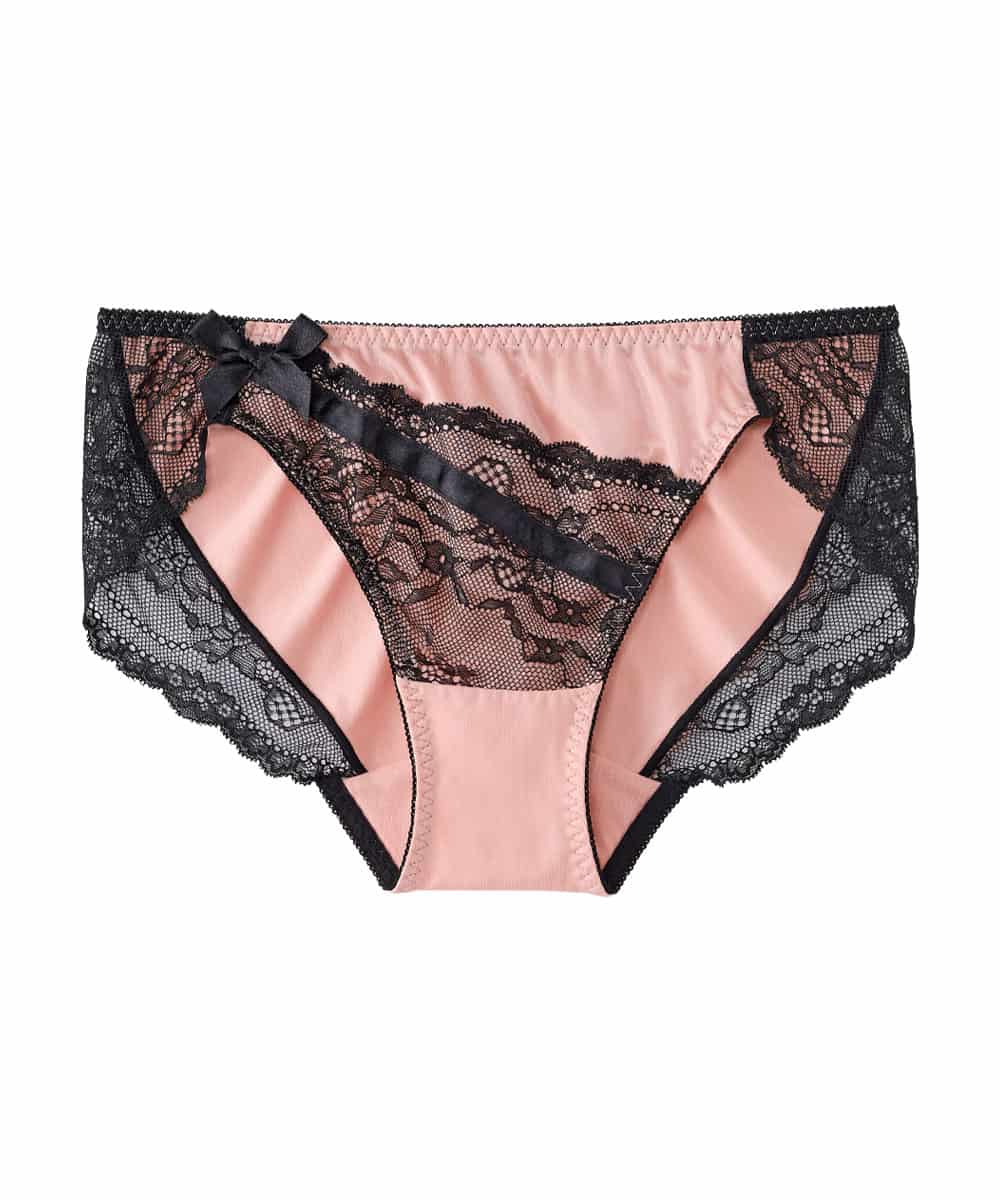 Satin Lace Bikini Panty aimerfeel