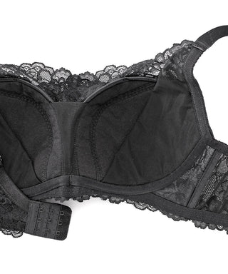 Side Slimming Lace Push-Up Bra for a greater sense of stability (F, G, H Cup)