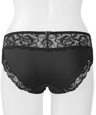 Women' Floral Print Lace Back Cheeky Underwear - Auden™ Black 1X -  ShopStyle Panties