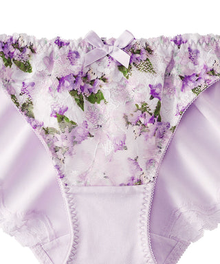 Flower Print Bikini Panty