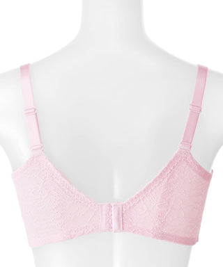 Vibrant Floral Pattern Side Support Bra (FGH Cup)