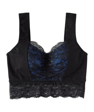 qoxiao Comfort Lace Bralette, Padded Pullover Bra, Our Best Bralette with  Racerback Uppen Support Seamless Sleep Bras