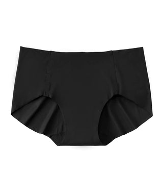 Buy Amante Black & Blue Seamless Bikini Panty Online at best price